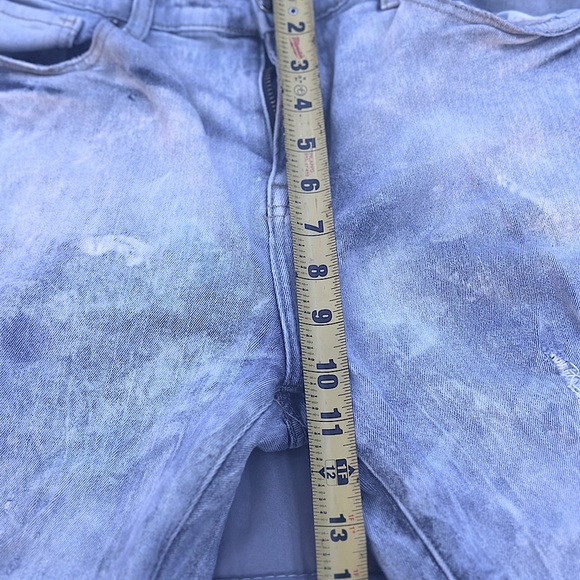 NWOT Rue21 Premium distressed skinny supreme flex jeans. Size 34w/32 ins. 70%cot - Picture 3 of 14